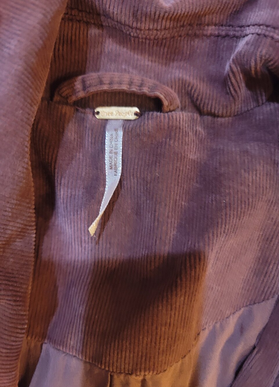 FREE PEOPLE Byron Corduroy Blazer - Picture 4 of 6